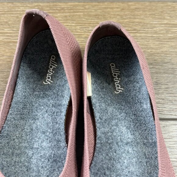Allbirds Tree Breezer Flats Mauve Size 7 Women's Slip-On Machine Washable Fall - Picture 4 of 11